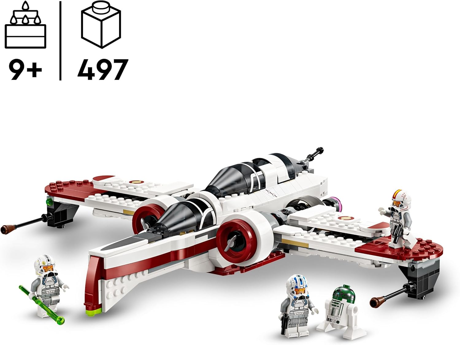 Конструктор LEGO ARC-170 Истребитель Starfighter 75402 - фото 5