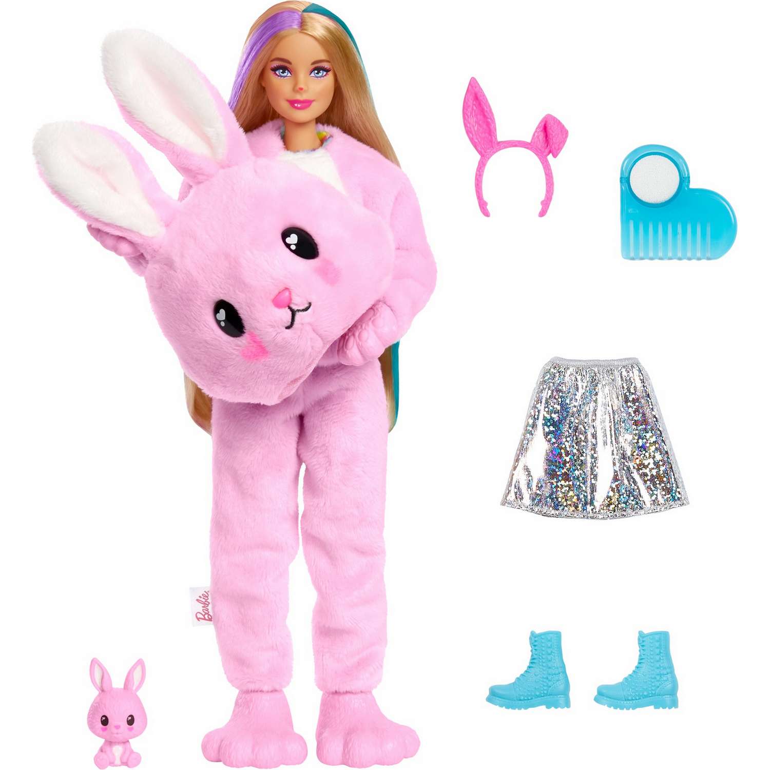 Кукла Barbie Cutie Reveal Милашка-проявляшка Зайчик HHG19 HHG19 - фото 2