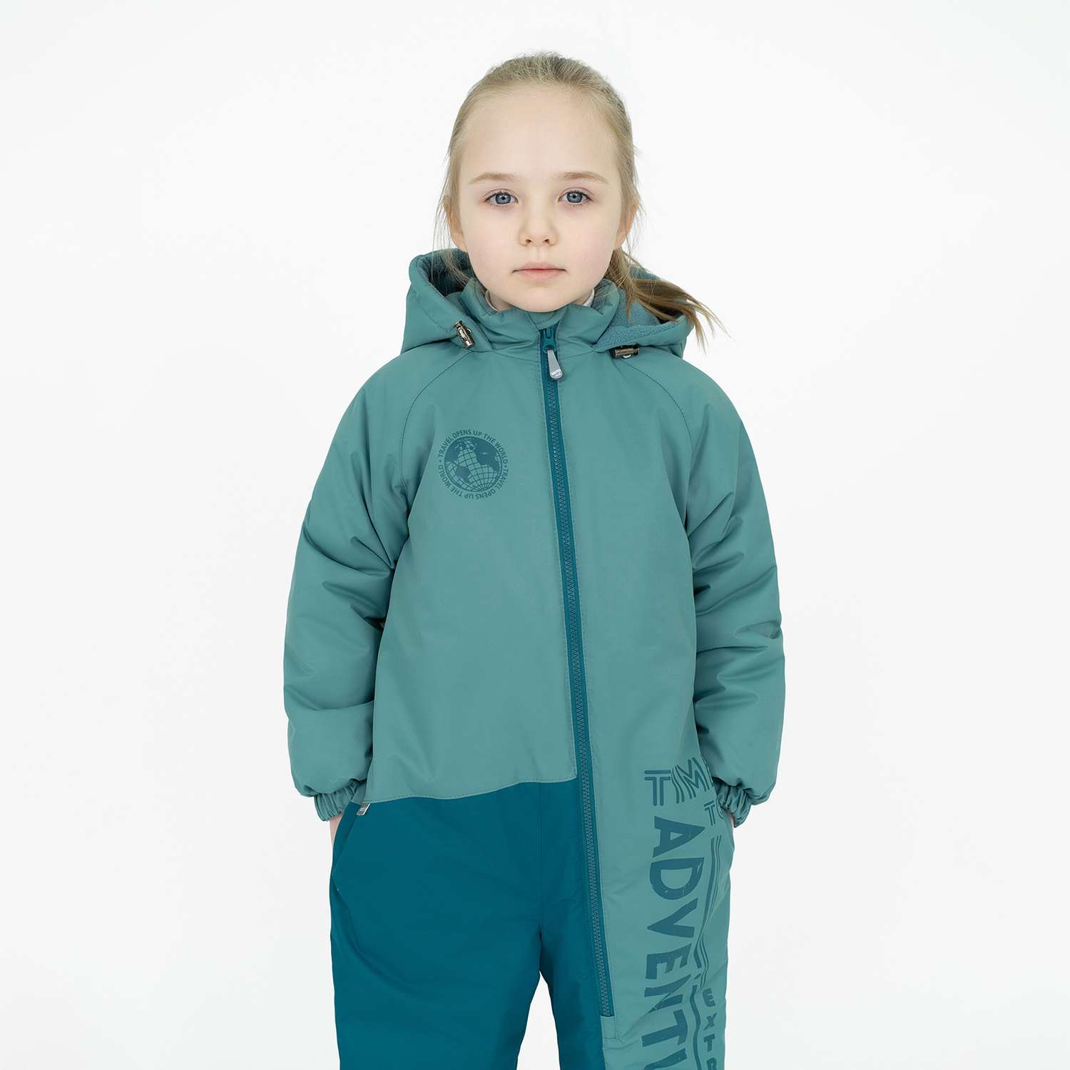 Комбинезон Arctic kids 30-038 изумруд - фото 12