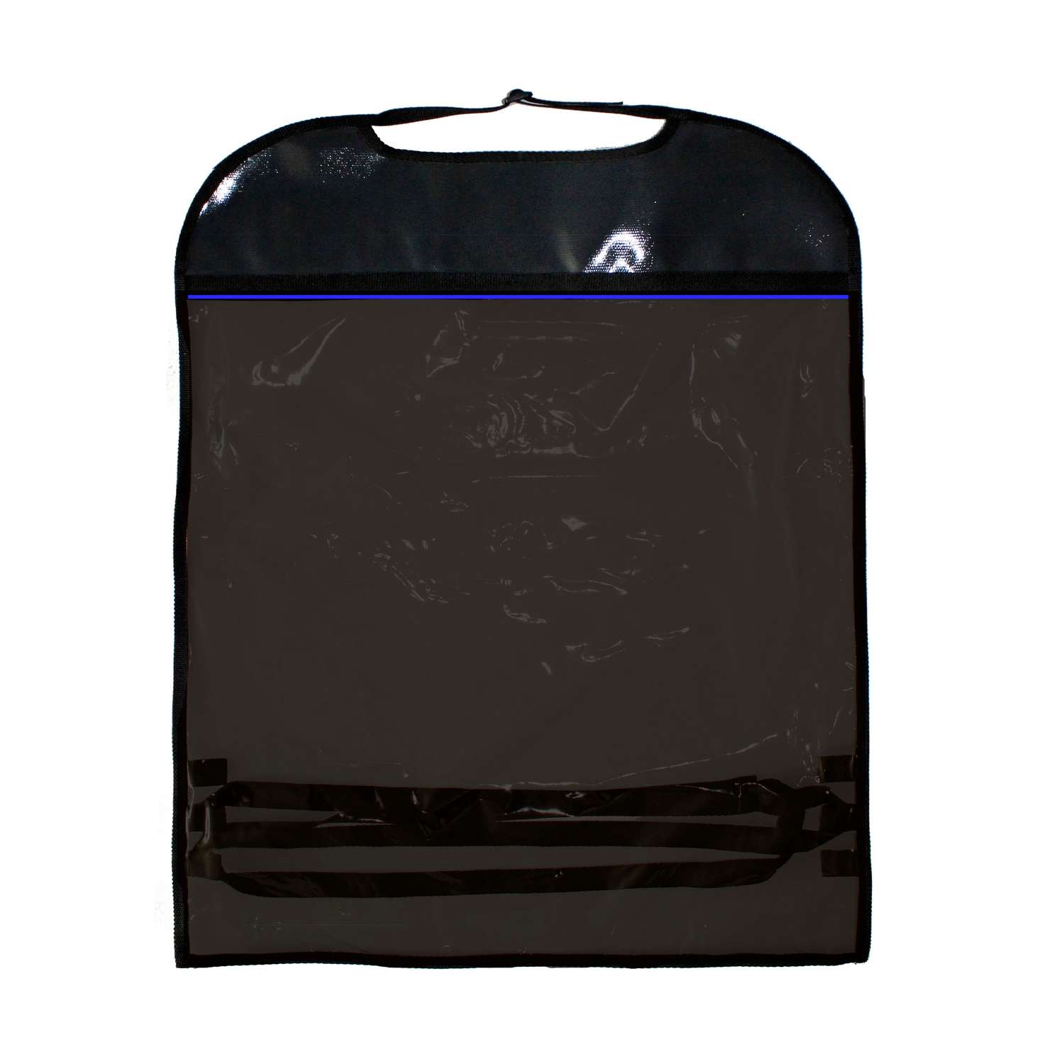 Защита на спинку автокресла Belon familia цвет черный синий вид 6 Размер 50х70 см - фото 1