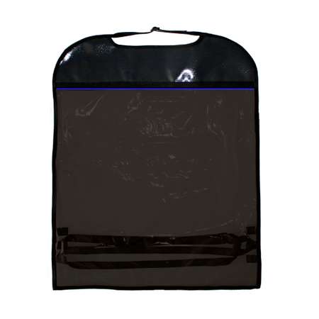 Защита на спинку автокресла Belon familia цвет черный синий вид 6 Размер 50х70 см