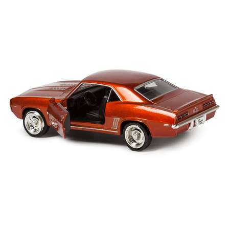 Машина Mobicaro 1969 Chevrolet Camaro 1:32 Оранжевый металлик