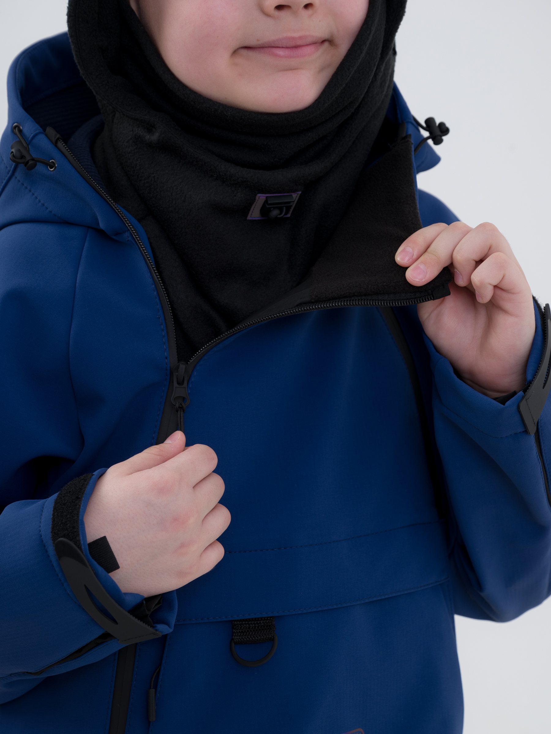 Куртка Sherysheff Куртка-анорак В22143 Темно-синий - фото 7
