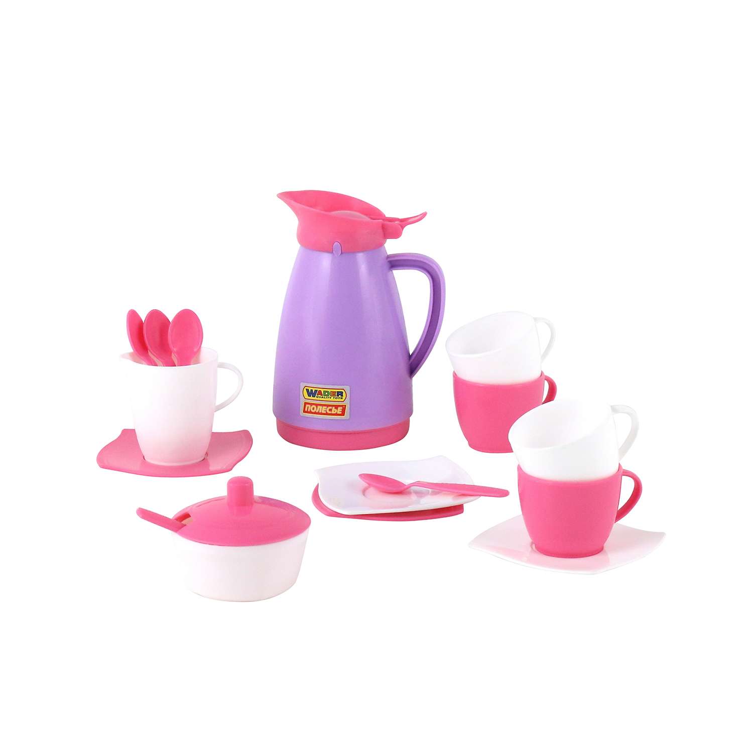 Набор посуды Полесье Алиса на 4 персоны (Pretty Pink) - фото 1