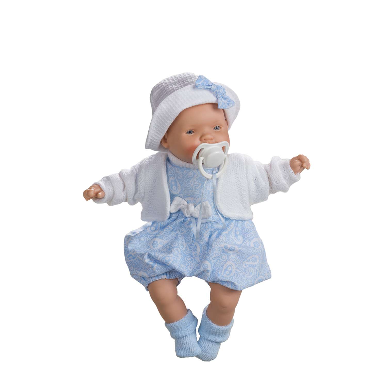 Игрушка ABC Кукла мальчик в голубом костюме 337 337 - фото 1