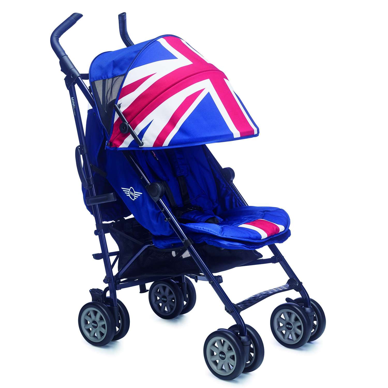 Коляска Easywalker Mini Buggy XL Union Jack Classic c бампером - фото 4