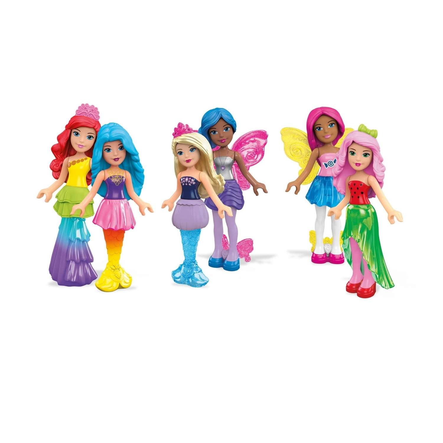 Кукла Mega Bloks Барби: набор фигурок персонажей в ассортименте - фото 2