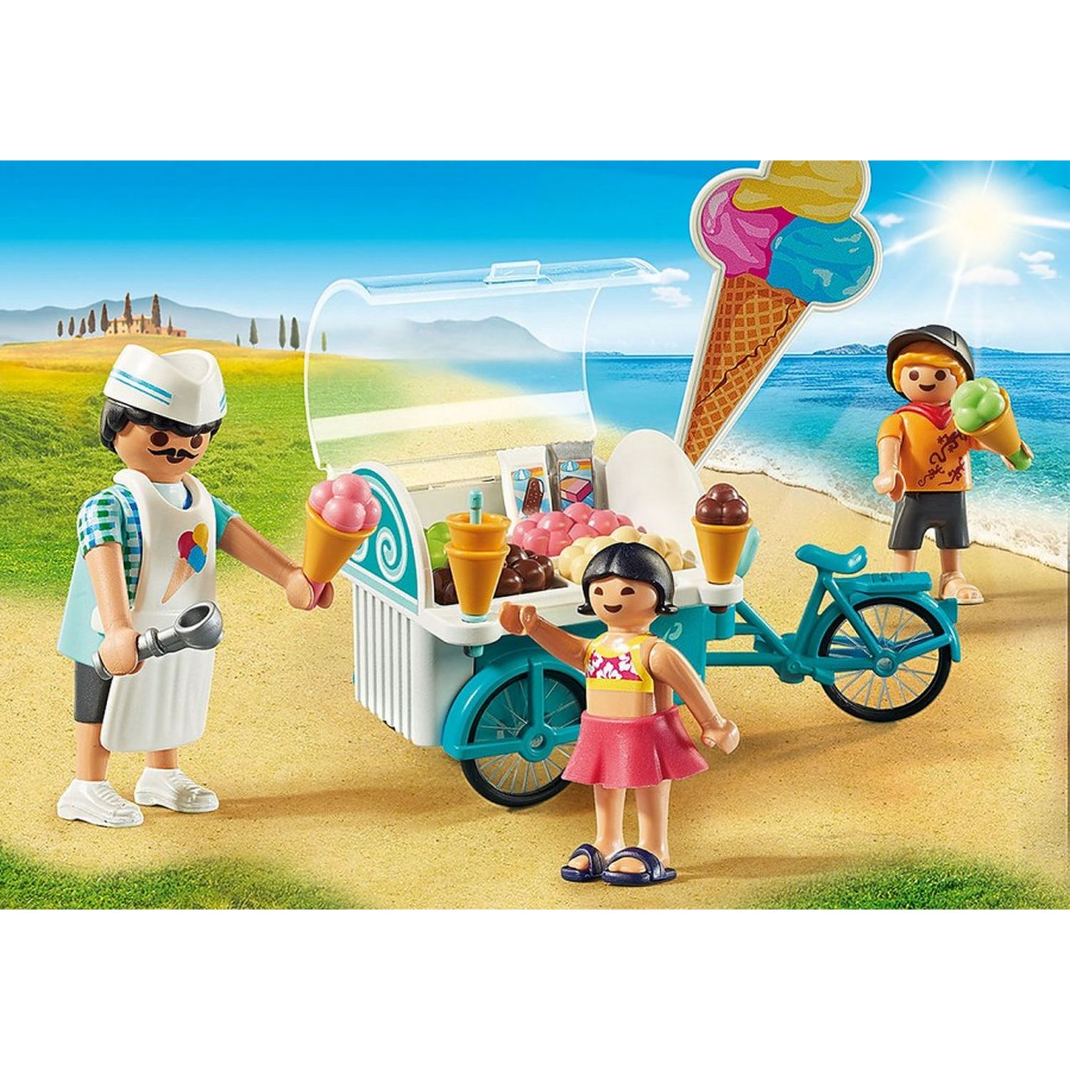 Конструктор Playmobil Корзина мороженого - фото 4