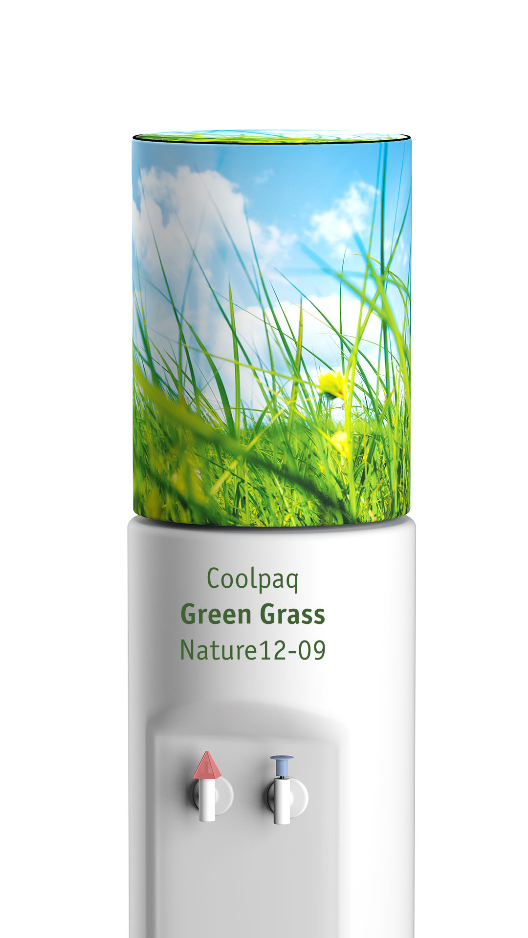 Чехол на бутыль 19л Coolpaq Green Grass - фото 3
