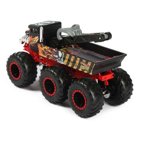 Монстр-трак Hot Wheels Monster Trucks Big Rigs 1:64 черный