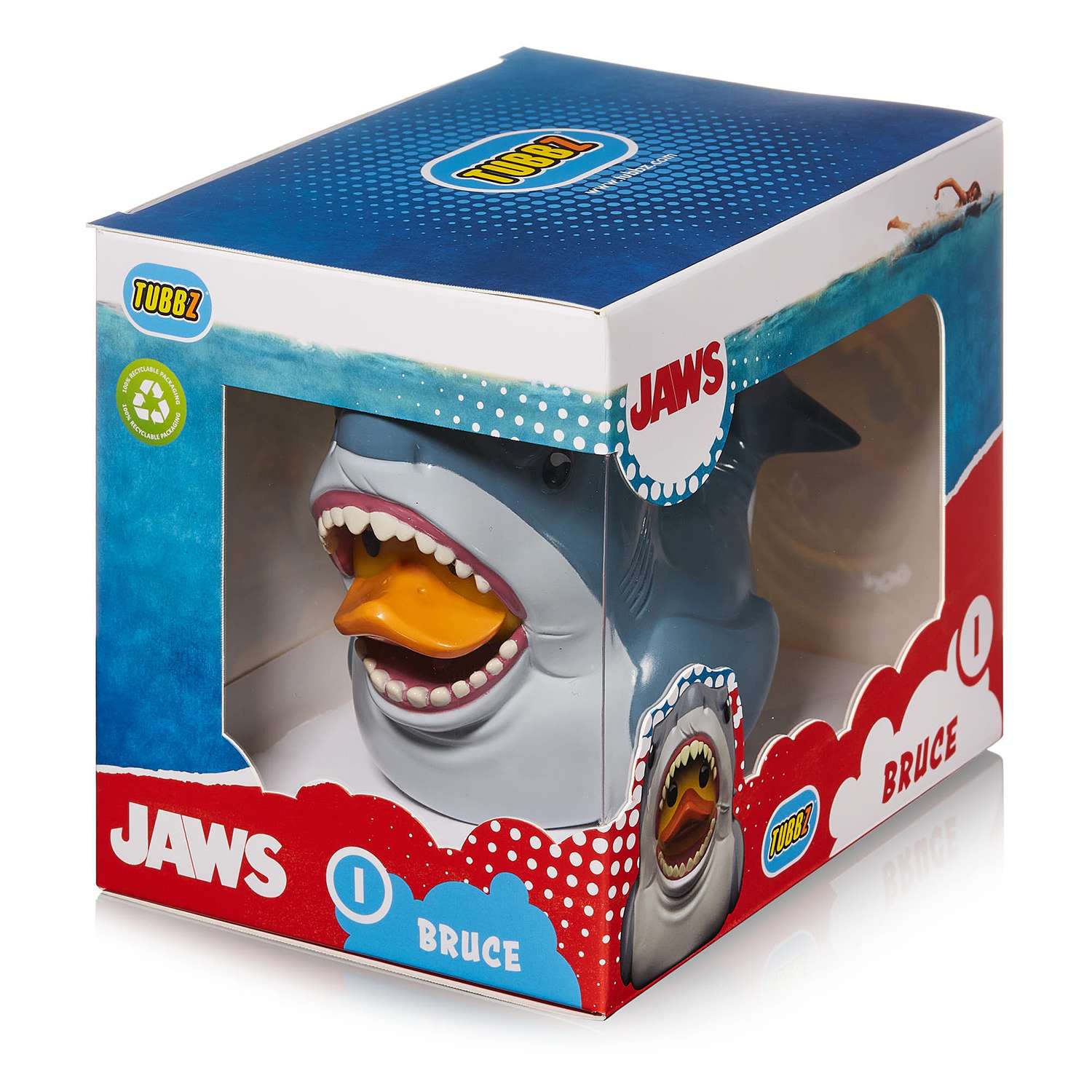 Фигурка JAWS Утка Tubbz акула Брюс из Челюсти Boxed Edition без ванны - фото 2