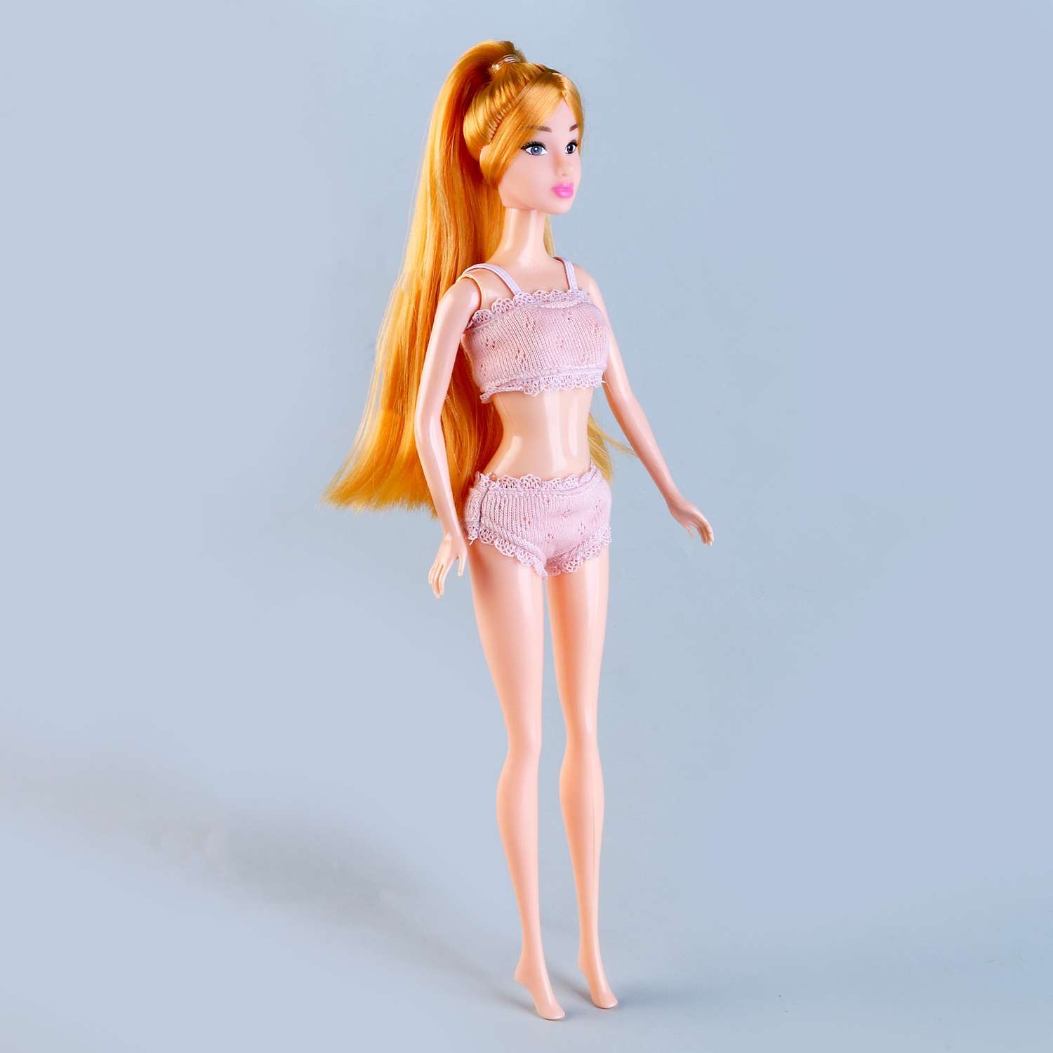 Одежда Sima-Land для кукол «Милое белье» цвет розовый 9594249 - фото 2