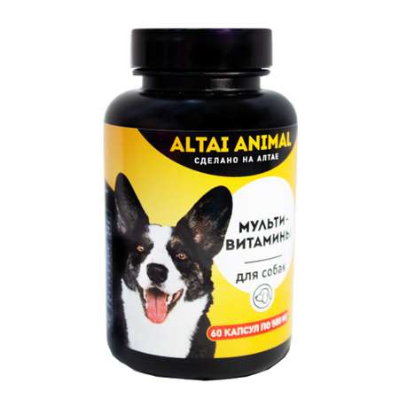 Витаминный комплекс ALTAI ANIMAL для собак 11 мультивитаминов цинк кальций магний