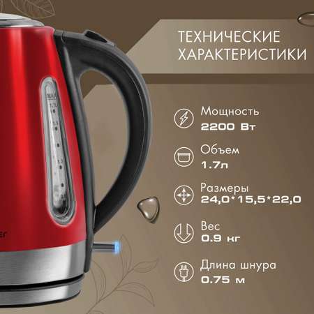 Электрический чайник ENDEVER KR-234S