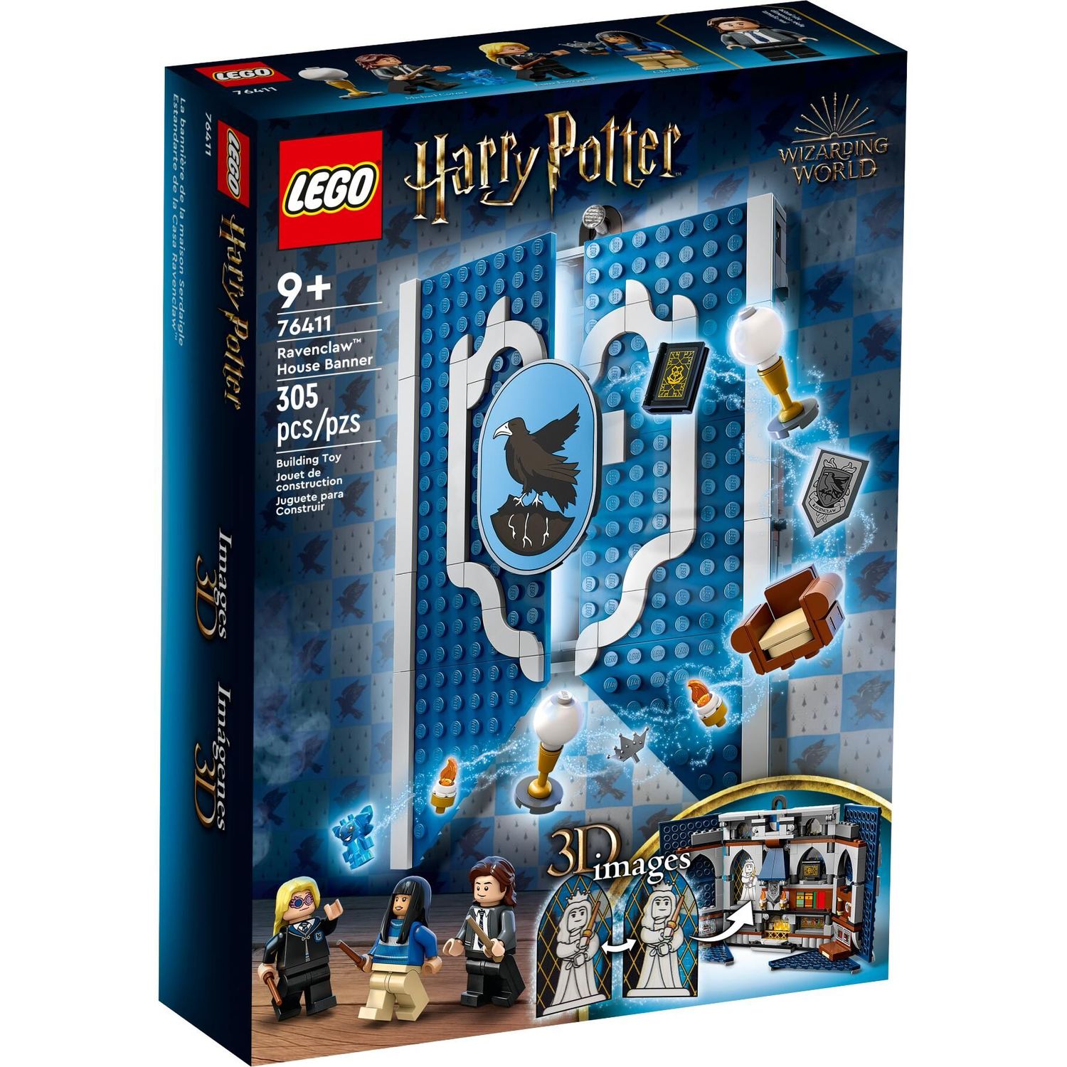 Конструктор LEGO Harry Potter: Знамя факультета Когтевран 76411