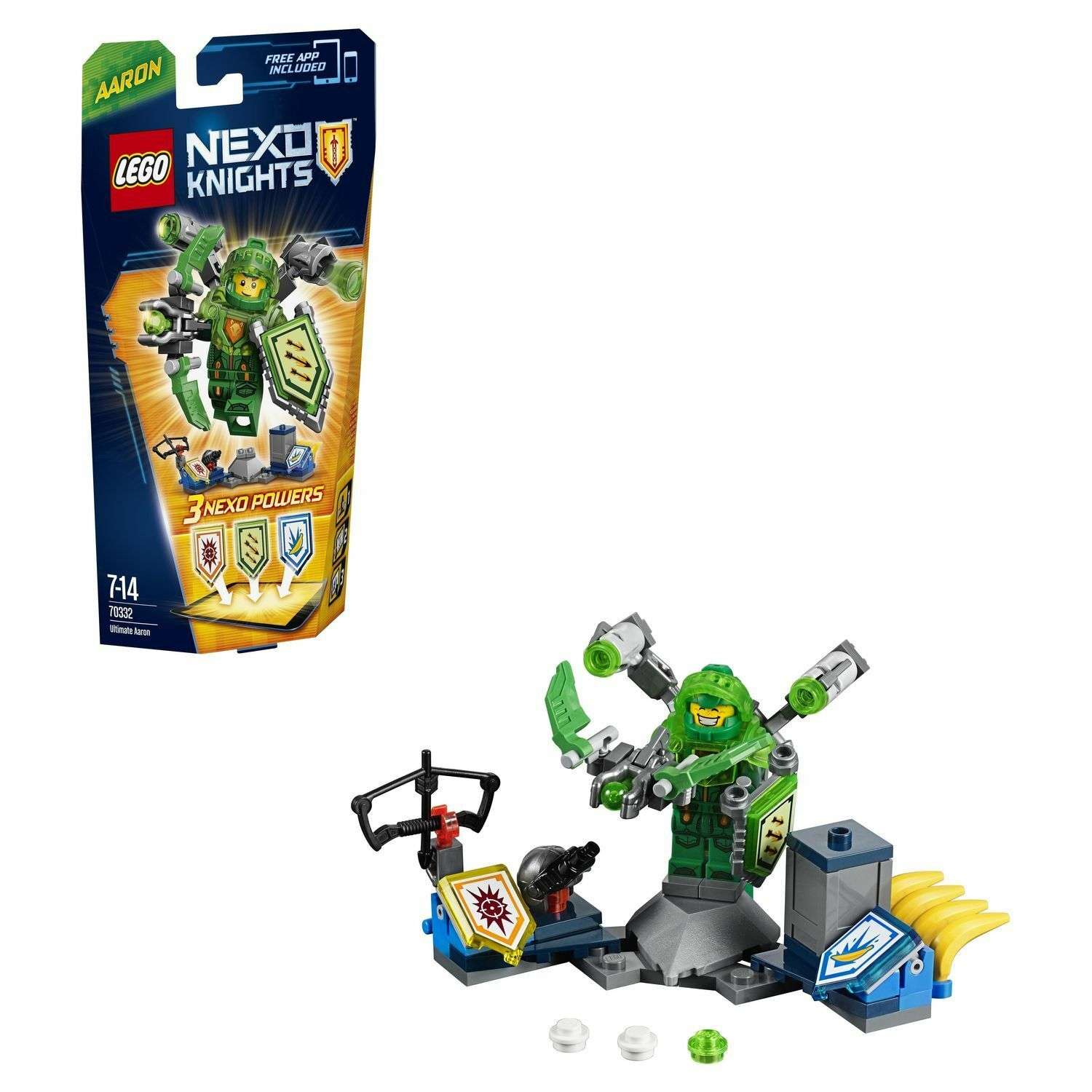 Конструктор LEGO Nexo Knights Аарон – Абсолютная сила (70332) - фото 1