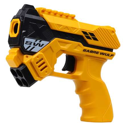 Игрушечное оружие Маленький Воин Бластер с мягкими пулями ручной затвор JB0211063