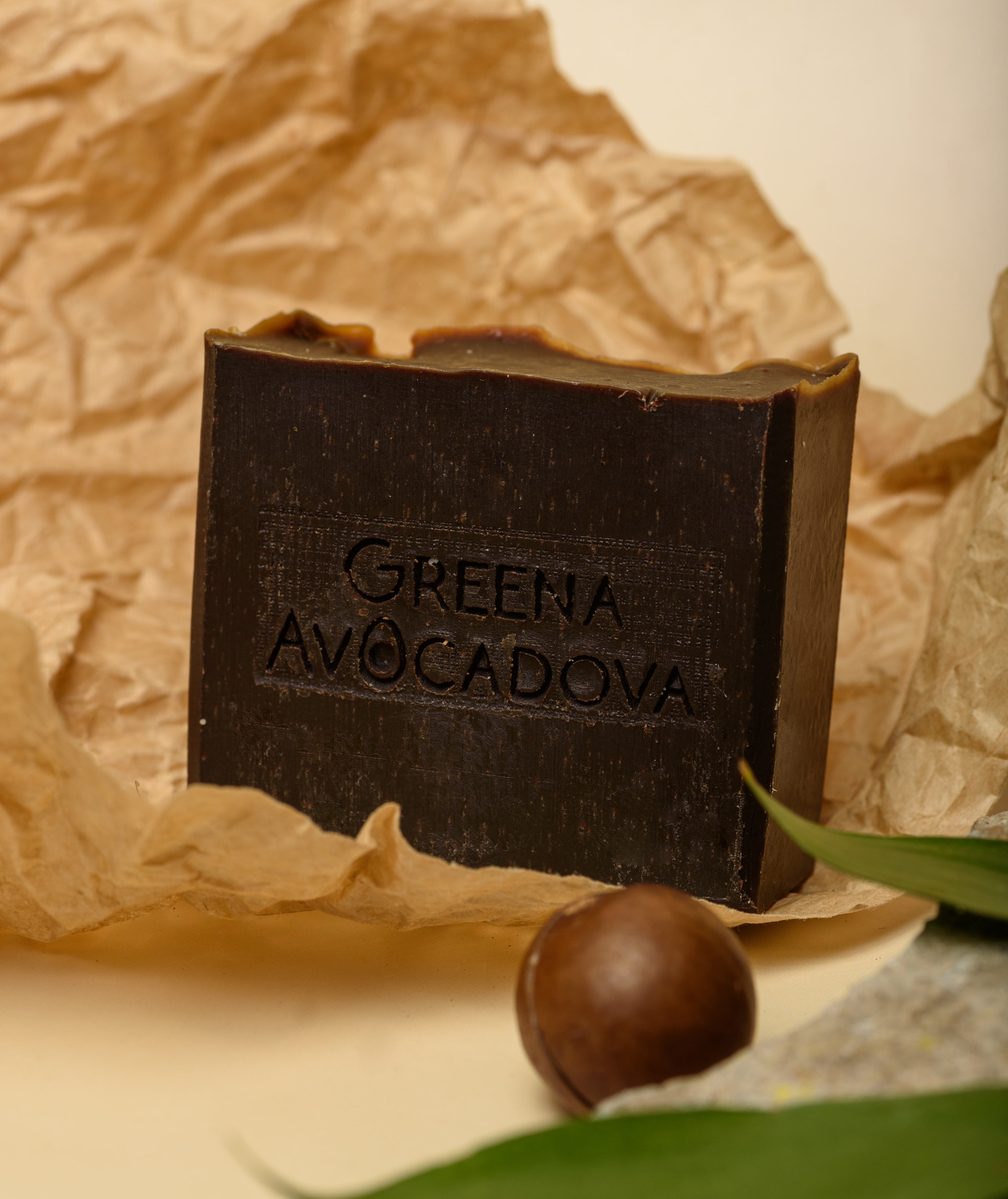 Натурально мыло ручной работы Greena Avocadova шоколад - фото 5