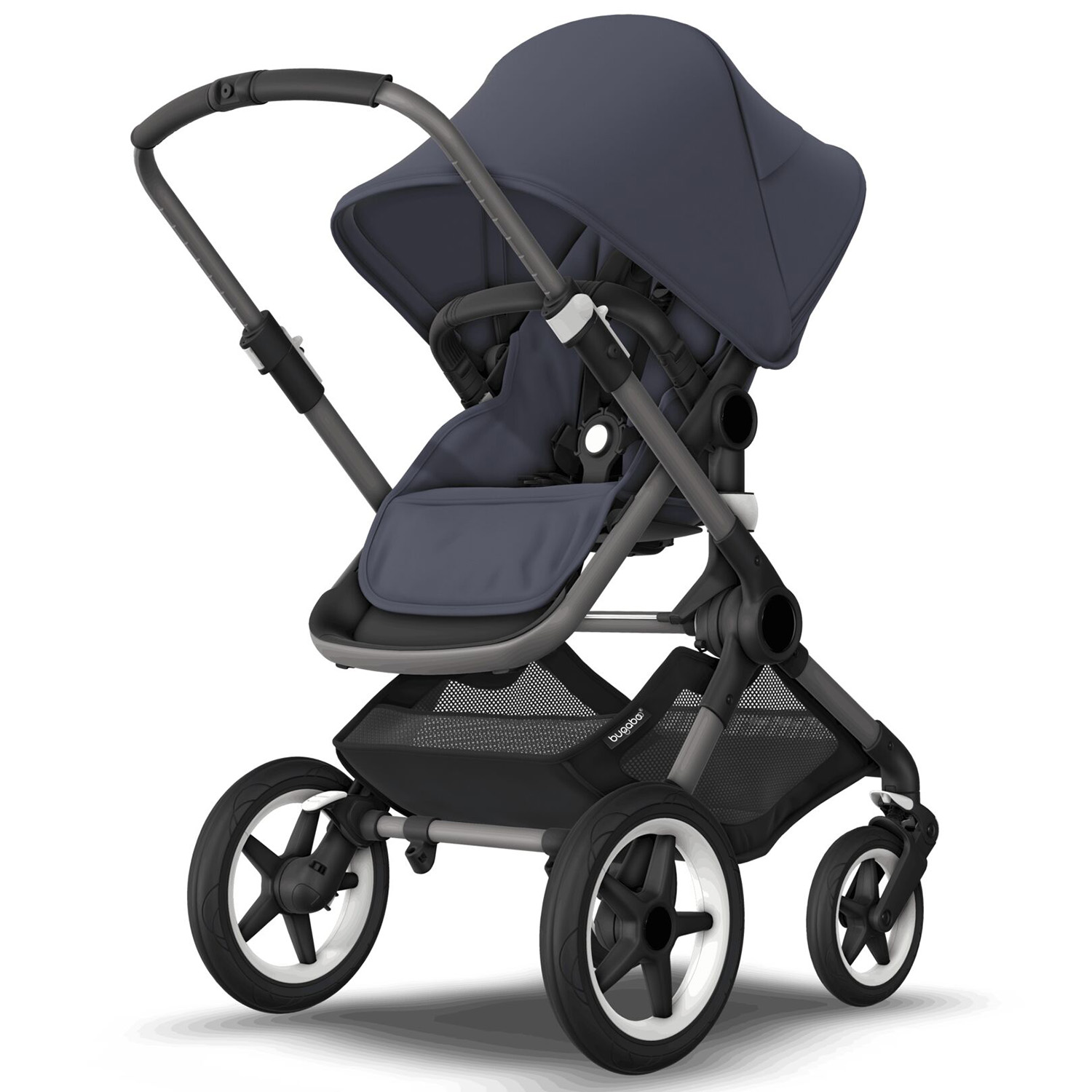 Коляска 2в1 Bugaboo Fox3 Complete Graphite Stormy Blue-Stormy Blue 2306010004 - фото 10