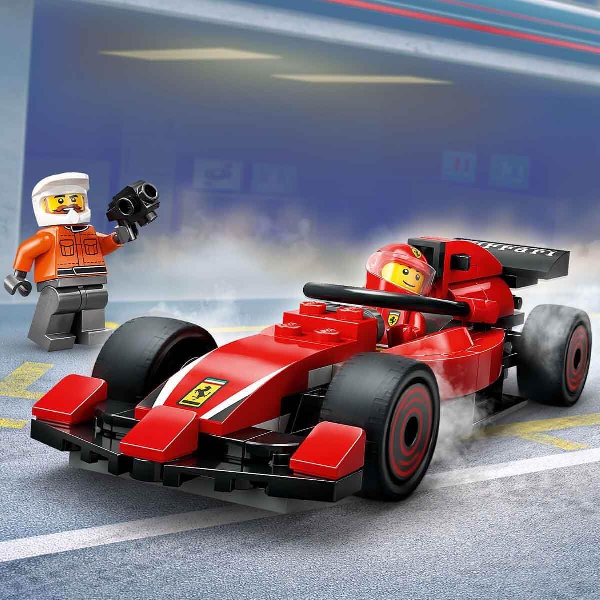 Конструктор LEGO Формула 1 Питстоп Ferrari Car 60443 - фото 7