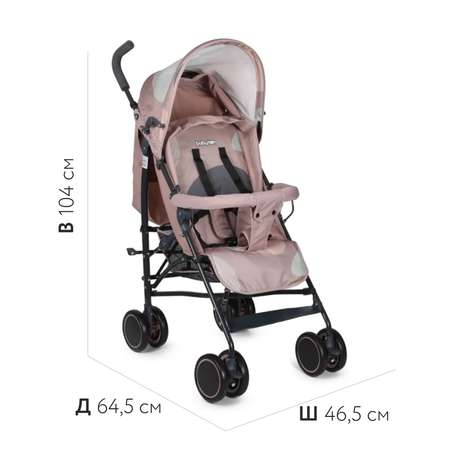 Коляска прогулочная Babyton Ellipse Pink