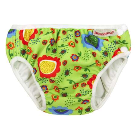 Плавки детские ImseVimse SL 13-17 kg 2-5лет green flower