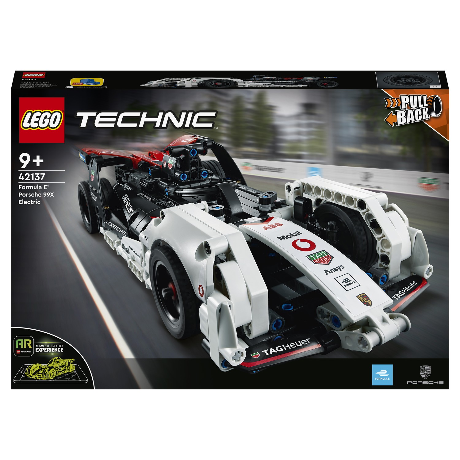 Конструктор LEGO Technic Formula E Porsche 99X Electric 42137 купить по  цене 3999 ₽ в интернет-магазине Детский мир