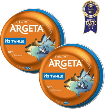 Паштет из тунца Argeta 3 шт по 95 г