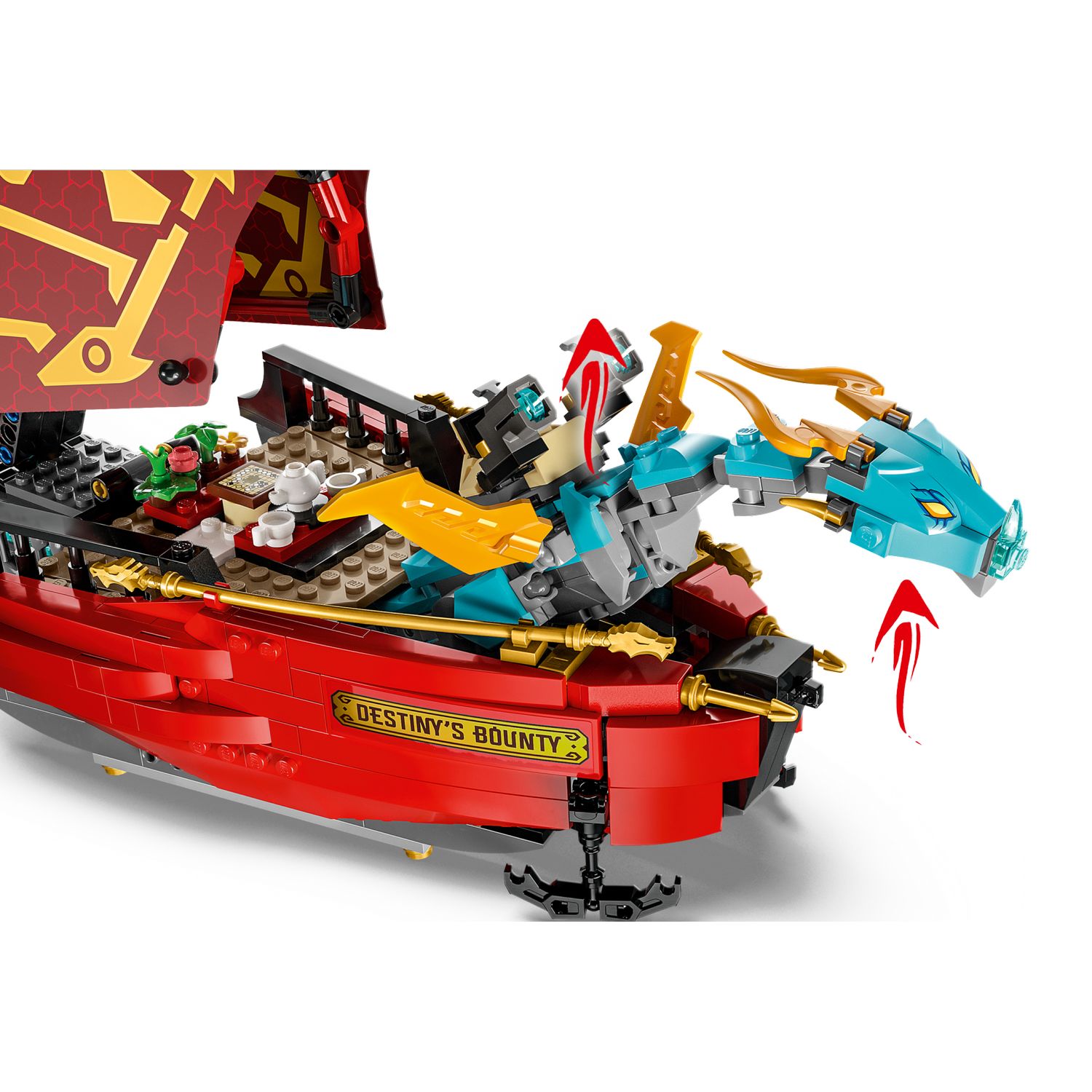 Конструктор LEGO Ninjago Destinys Bounty Race against time 71797 - фото 7