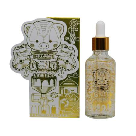 Эссенция для лица Elizavecca увлажняющая с золотом Milky Piggy Hell-Pore Gold Essence 50мл