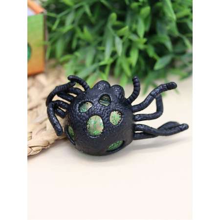 Мялка-антистресс iLikeGift Spider metallic green