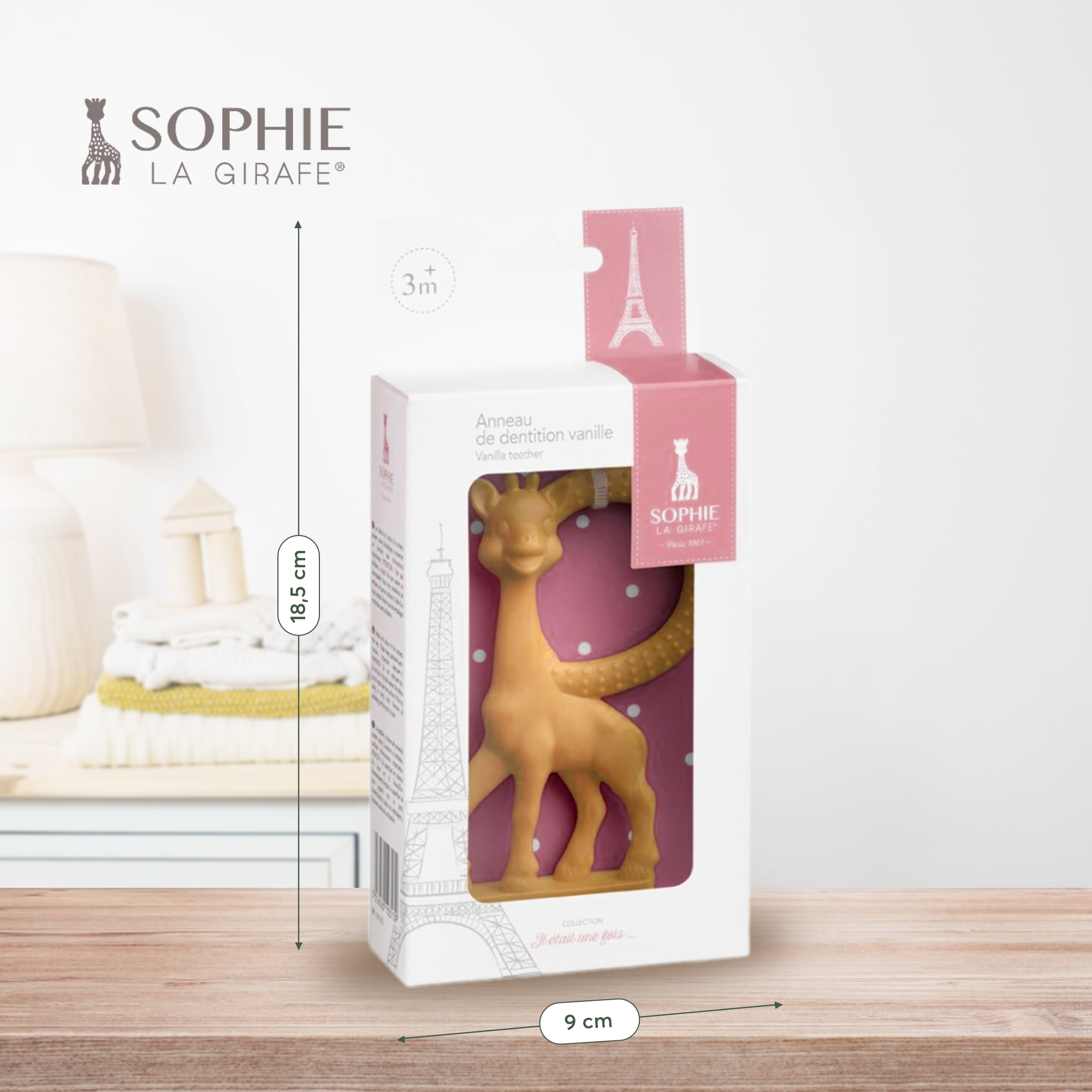 Прорезыватель Sophie la girafe Кольцо 010313 - фото 5