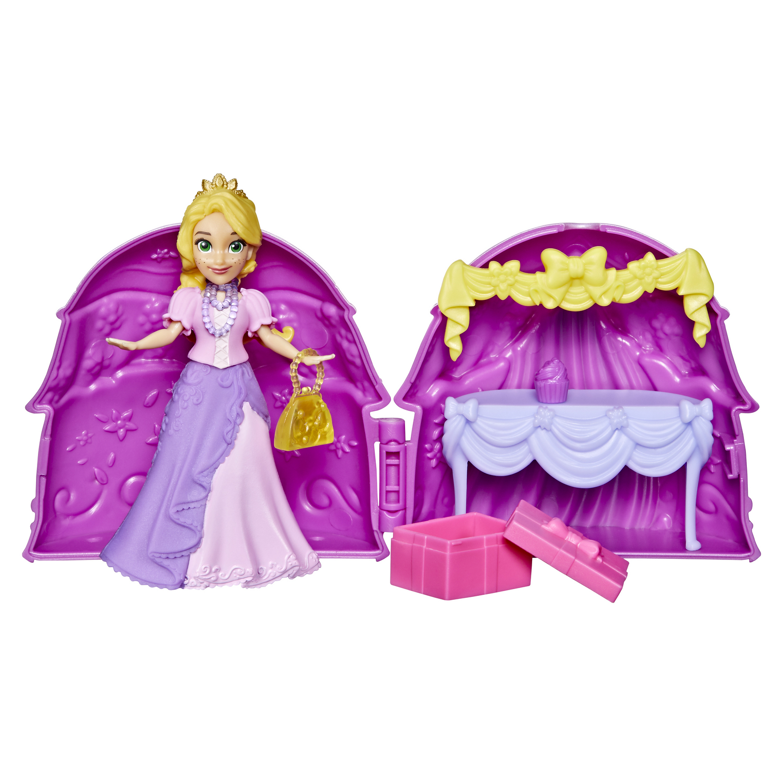 Набор игровой Disney Princess Hasbro Модный сюрприз Рапунцель F34685L1  купить по цене 399 ₽ в интернет-магазине Детский мир