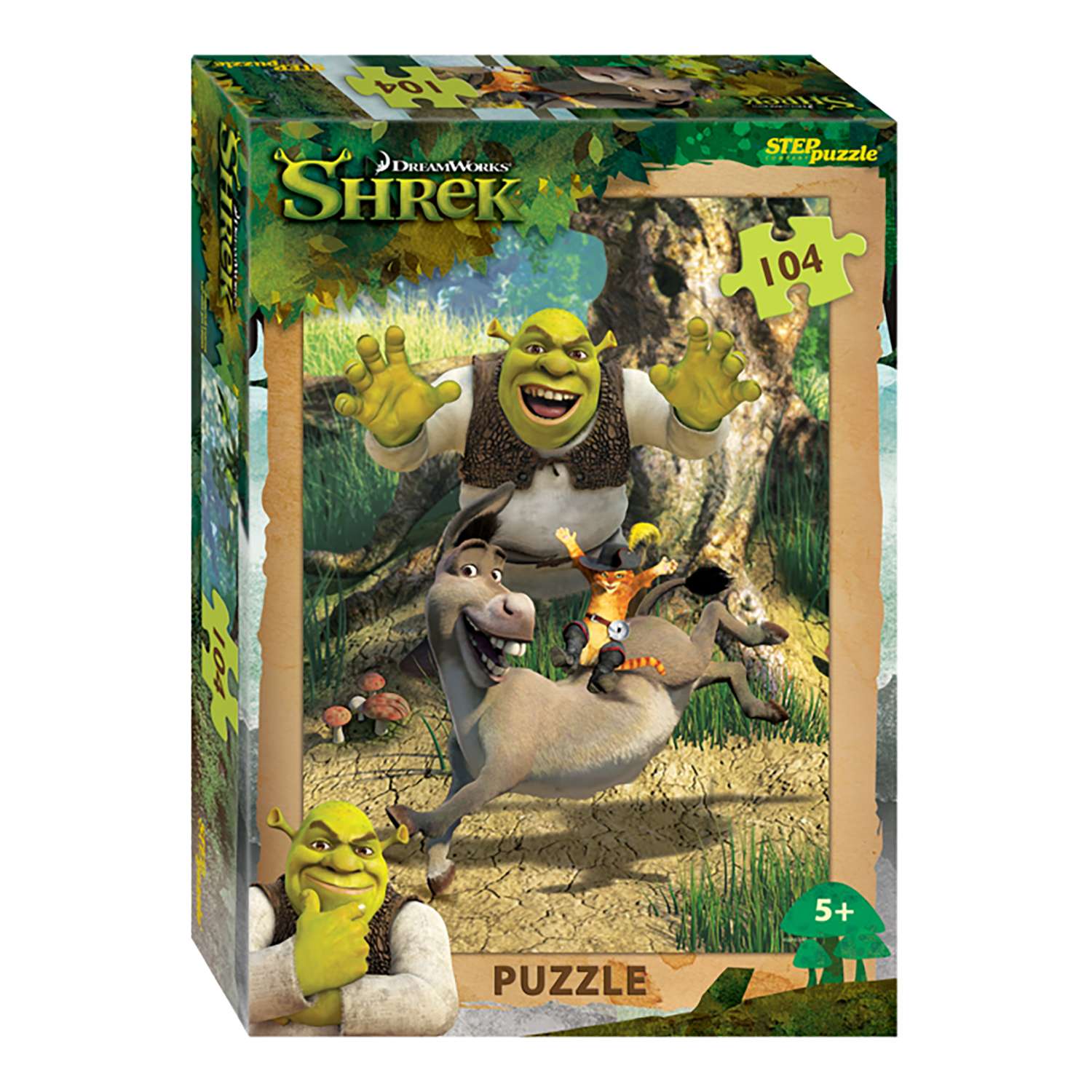 Пазл Степ Пазл Shrek Dreamworks Мульти 104 детали - фото 1