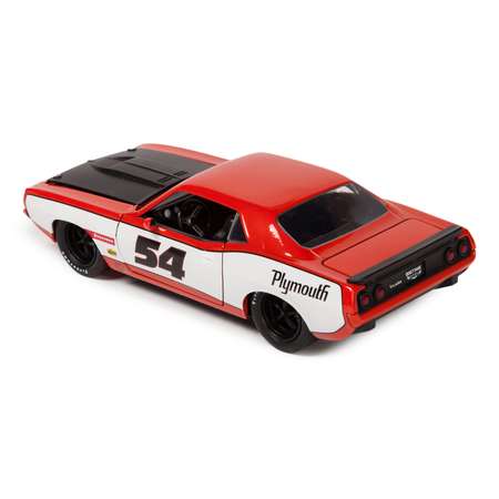 Машинка Jada 1973 Plymouth Barracuda 1:24