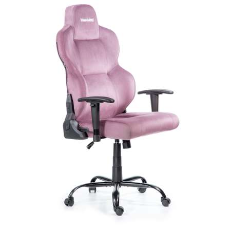 Кресло компьютерное VMMGAME UNIT UPGRADE с регулируемой спинкой велюр пурпурный
