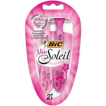 Набор бритв BIC одноразовых Miss Soleil 2 шт