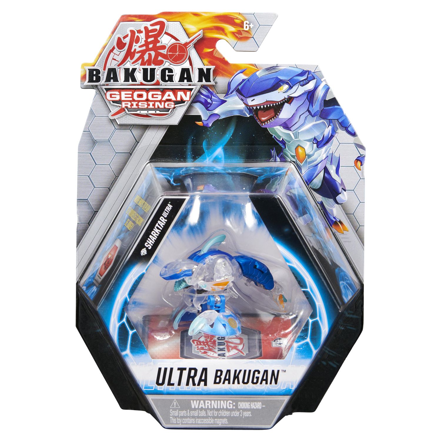 Фигурка-трансформер Bakugan S3 Ультра MnstrShark Diamond 6061538/20132900 - фото 4