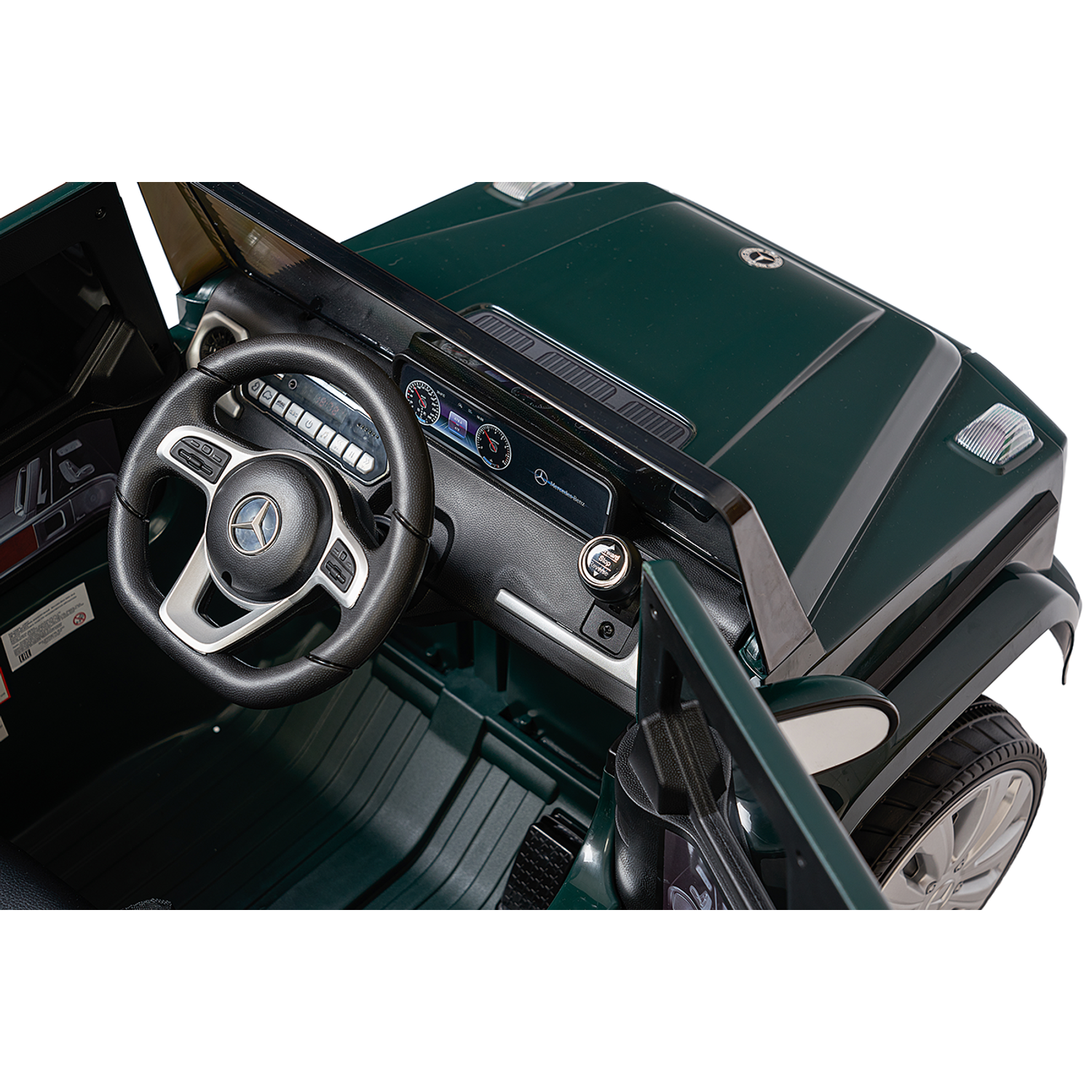 Электромобиль TOYLAND Джип Mercedes Benz G500 Army green - фото 2