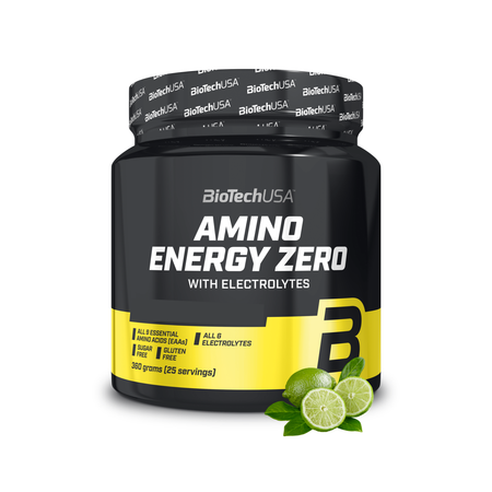 Комплекс аминокислот BiotechUSA Amino Energy Zero with Electrolytes 360 г. Лайм