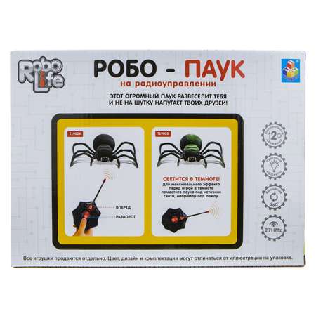 Игрушка 1TOY Робо Паук Т19035