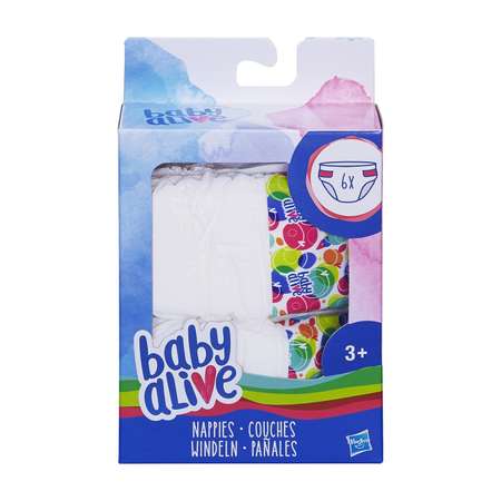 Подгузники для кукол Baby Alive в ассортименте C2723EU4