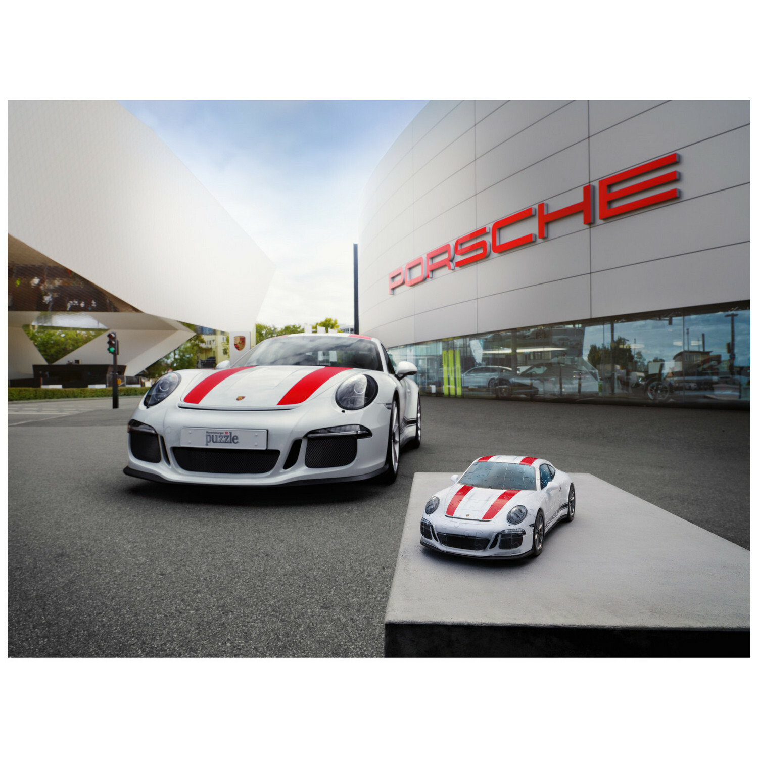 Пазл 3D Ravensburger Porsche 911R 108элементов 12528 - фото 7