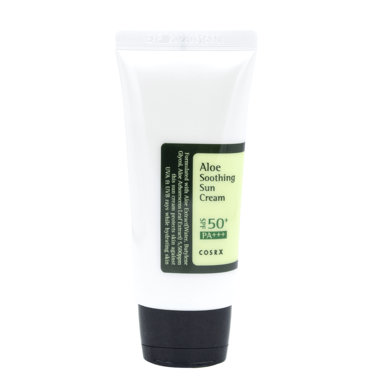 Крем солнцезащитный COSRX для лица с алоэ Aloe Soothing Sun Cream Spf50 PA+++ 50 мл - фото 1