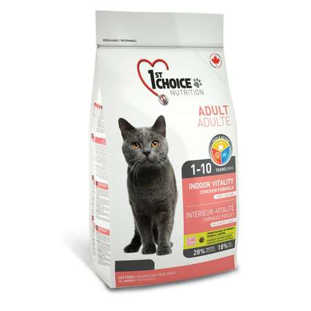 Корм для кошек 1st Choice 5,44кг Vitality цыпленок