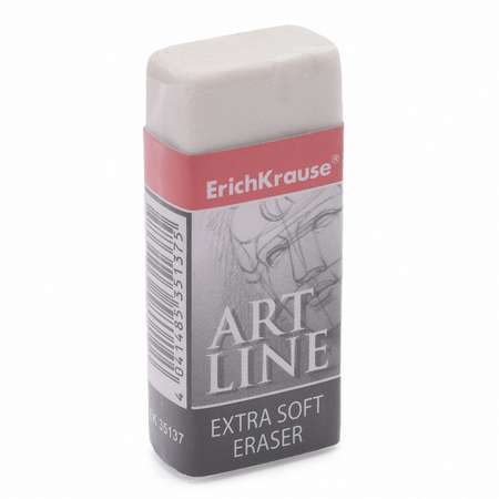 Ластик ErichKrause ART LINE Extra Soft 2 шт