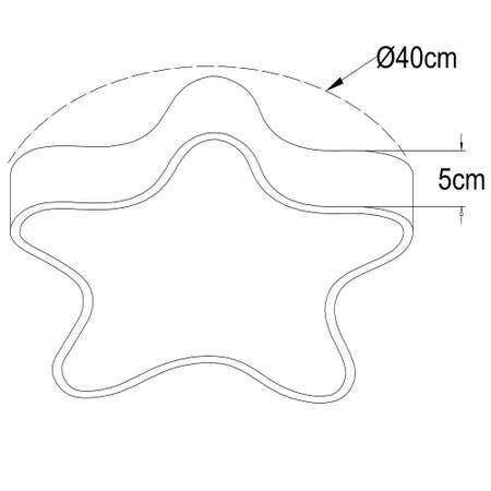 Потолочный светильник ARTE LAMP Stella A2518PL-1WH