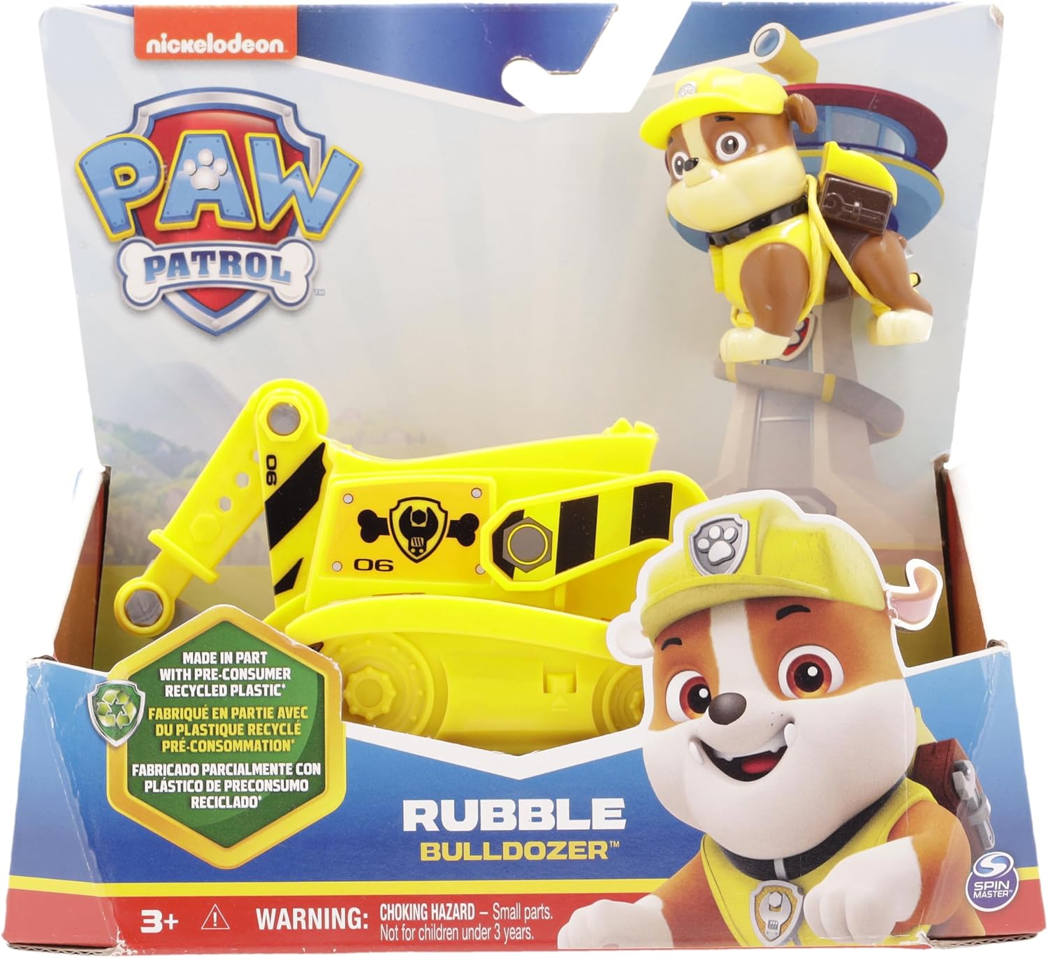 Набор игровой Paw Patrol Крепыш s Bulldozer 6069057 - фото 6