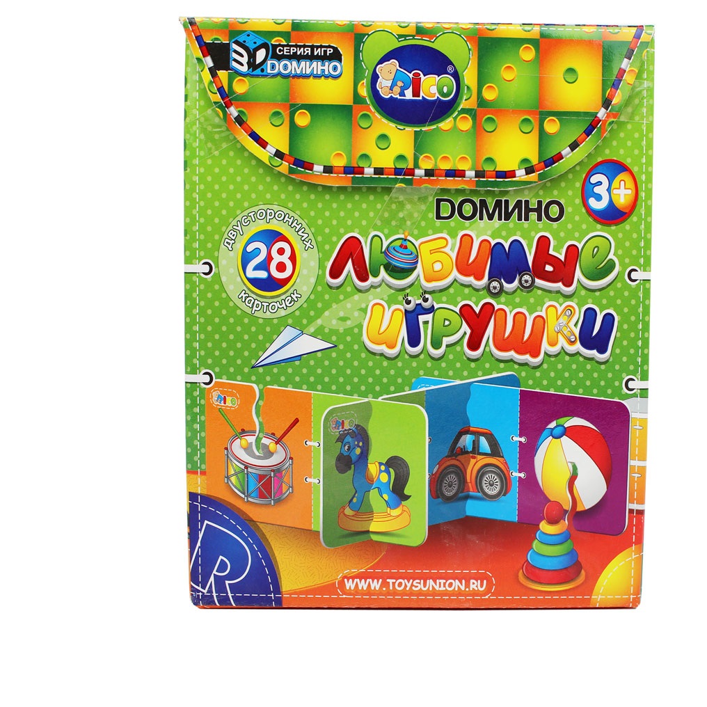 Домино Toys Union 3D Любимые игрушки - фото 1