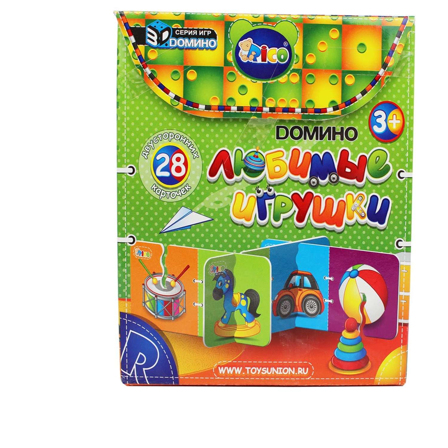 Домино Toys Union 3D Любимые игрушки - фото 1